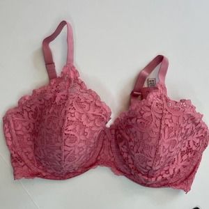 Victoria's Secret Body by Victoria Demi Bra 38D Pink